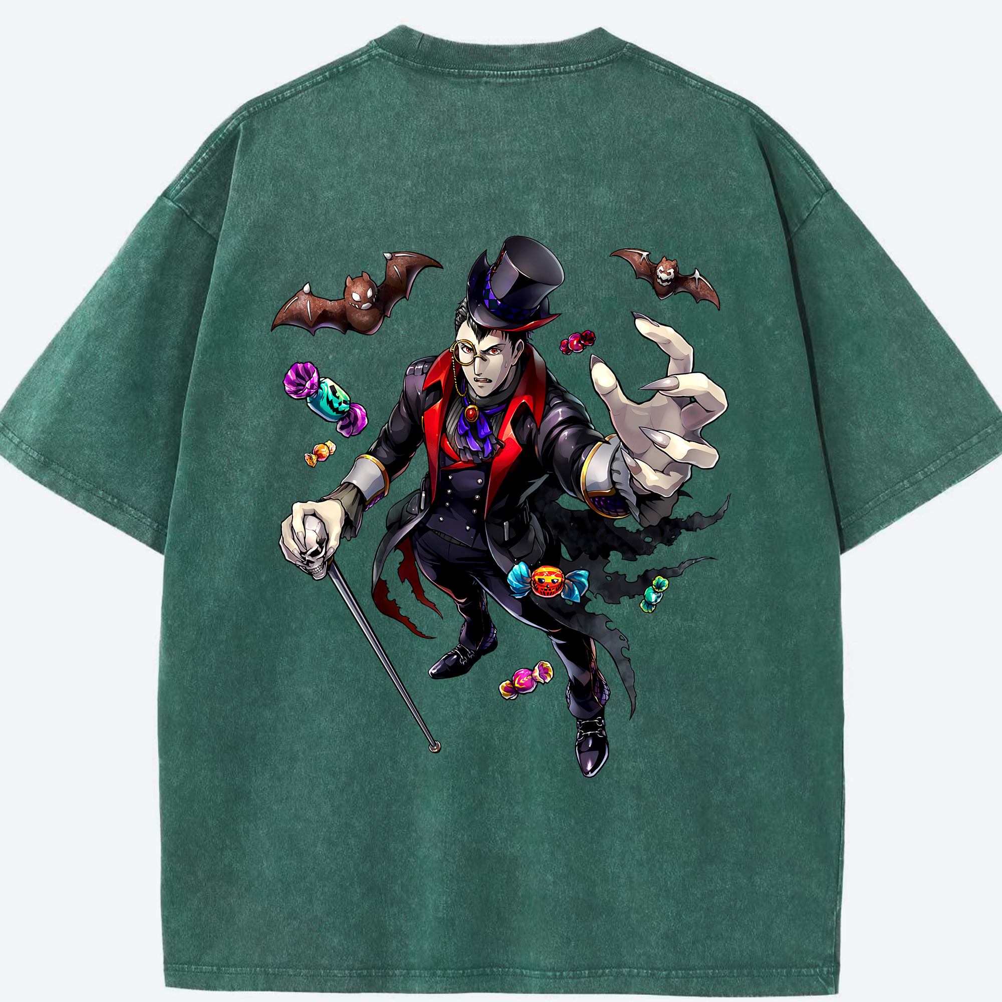 （画像用） 進撃の巨人 Attack on Titan 綿100% ヴィンテージ風 半袖Tシャツ（背面プリント）